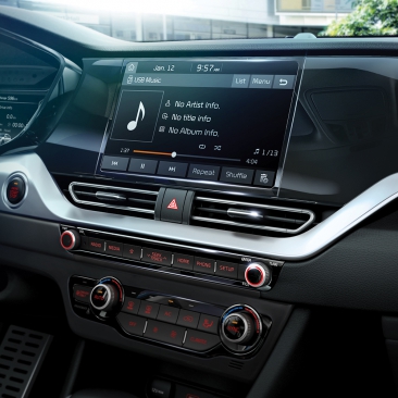 Radio touch 8" con conectividad Android Auto y Apple Carplay